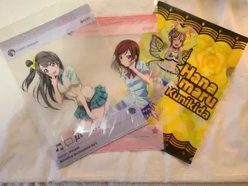 애니메이션 클리어 파일 3장 세트