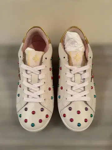 케이트 스페이드 미사용 새상품 컬러풀 스터드 스니커즈 사이즈 35