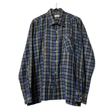 [ Vintage ] 80s 긴팔 체크 셔츠