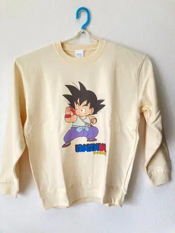 [ 미사용 새상품 ] 드래곤볼 캐릭터 맨투맨 L 사이즈