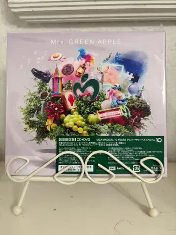 Mrs. GREEN APPLE 10 초회 한정판 DVD