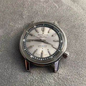 세이코 스포츠 매틱 실버 웨이브 앤티크 손목시계