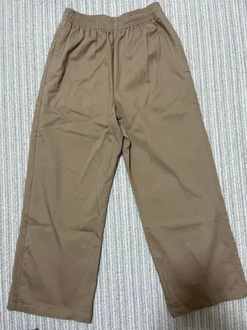 A DAY IN THE LIFE 와이드 팬츠 여성용 베이지 브라운