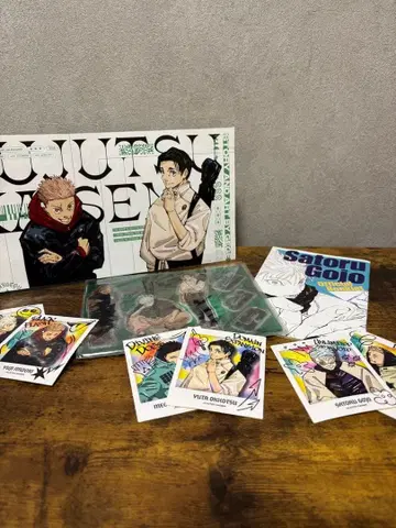 주술회전 점프 기가 JUMPGIGA 굿즈 컴플리트 세트