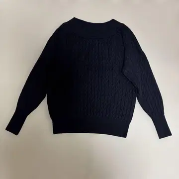 23구 [ 세탁 가능 ] 세미 울 스웨터 케이블 니트