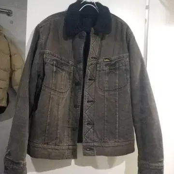 Lee 데님 보아 자켓