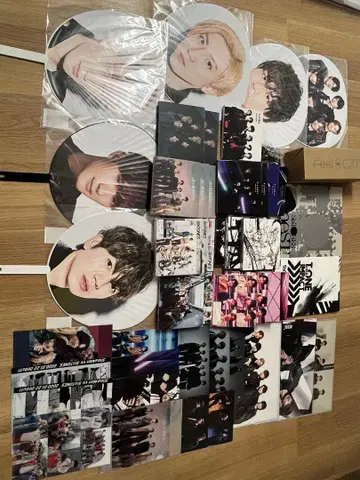 SixTONES 묶음 판매 펜라이트 부채 CD