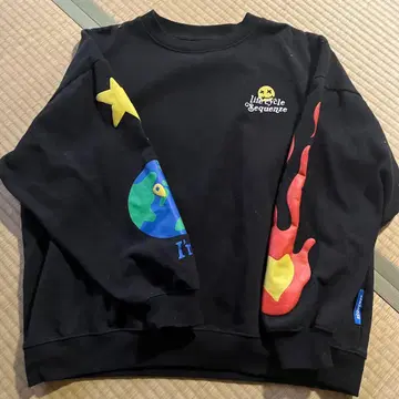 SQNZ 트레이닝복 블랙 사이즈 L