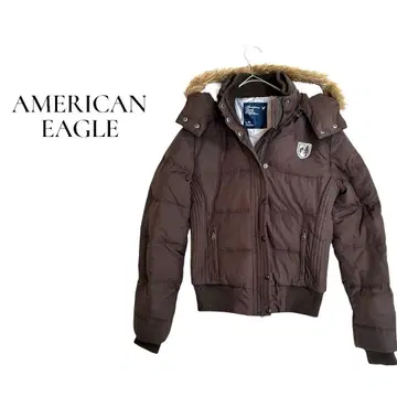 [ 아메리칸 이글 ] L 브라운 다운 자켓