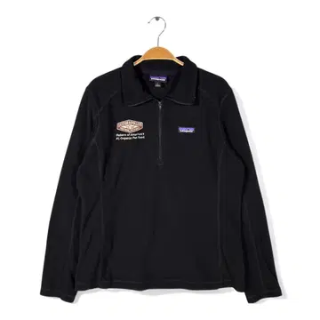 파타고니아 기업 별주 풀오버 플리스 자켓 반려동물 사료 블랙 L