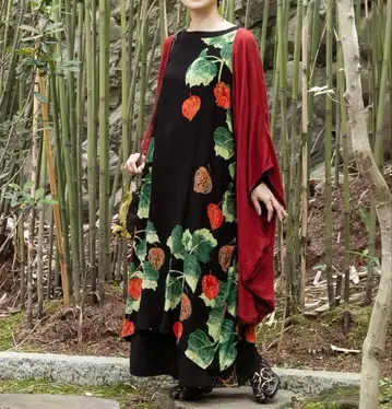 [카야] 등롱 원피스 UV 겉옷 포함