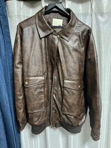 Java 콜라보 가죽 자켓