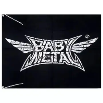 BABYMETAL 크러쉬 로고 플래그 초대
