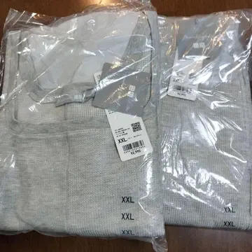 유니클로 마메쿠로구치 히트텍 울 블렌드 T셔츠&팬츠 XXL