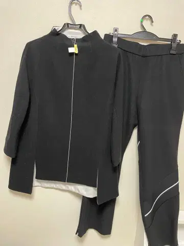 블루 리드 팬츠 셋업