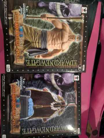 원피스 피규어 흰 수염 2체 세트