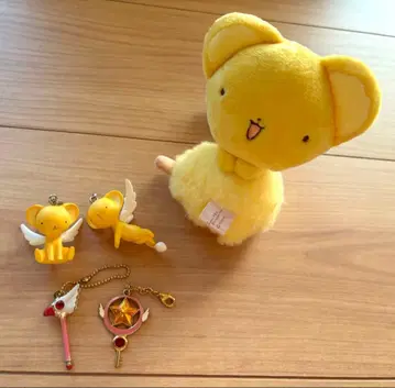 카드캡터 사쿠라 케로짱 키링 봉제 인형 묶음 판매