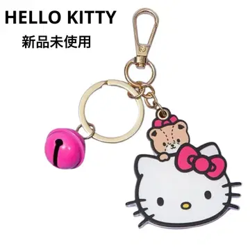 새상품 HELLOKITTY 아크릴 미니 거울 키링 키티 산리오