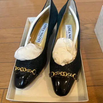 LINEA WALLIS 블랙 하이힐 36