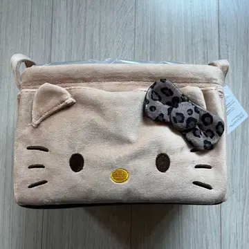 [택 포함 새상품] 시마무라 산리오 헬로키티 보관 케이스 브라운