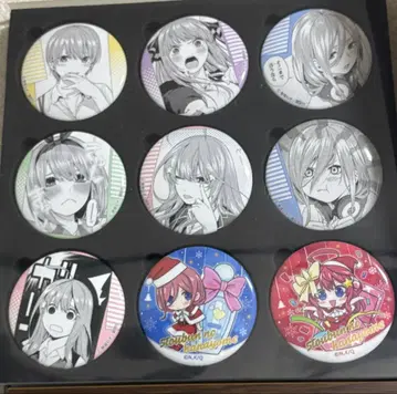 5등분의 신부전 원작 캔뱃지 묶음 판매