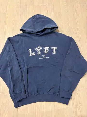 LYFT 네이비 후드티 M