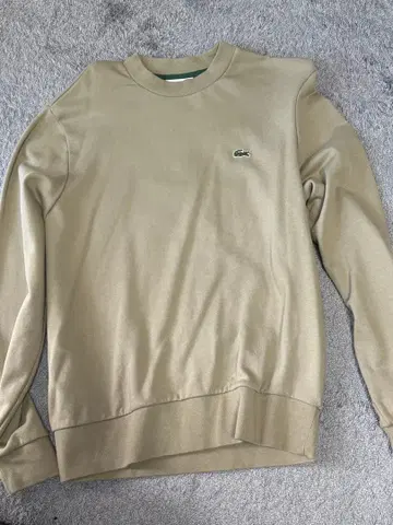 LACOSTE 베이지 트레이닝복 US L