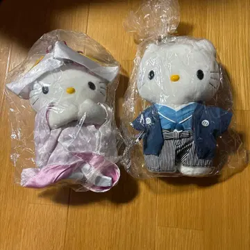 헬로키티 기모노 2체 세트