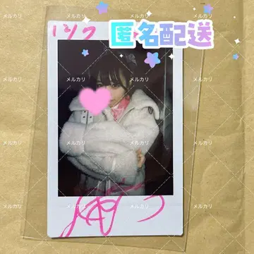 iLiFE! 나란 노도카 이벤트회 사인 있음 폴라로이드 익명 배송