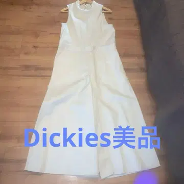Dickies 슬리브리스 살로펫 크림색