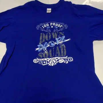 DOWN DOPE SQUAD T셔츠 XXL 사이즈 구제 의류