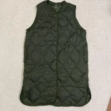 유니클로 울트라 라이트 다운 베스트 울트라 라이트 다운 롱 베스트 S