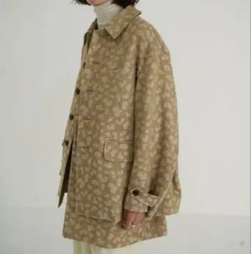 LINEN LEOPARD JACKET CLANE