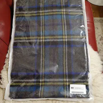 DAMA 캐시미어 100% 체크 무늬 머플러