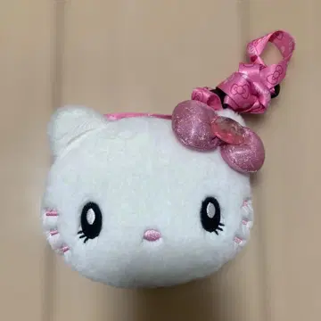 헬로키티 봉제 인형 파우치 유니버셜 구매 새상품급