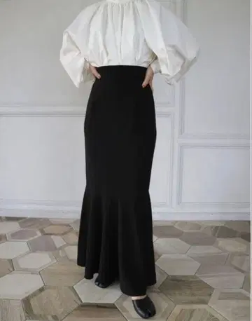 acka 에이씨케이 에이 머메이드 롱 스커트