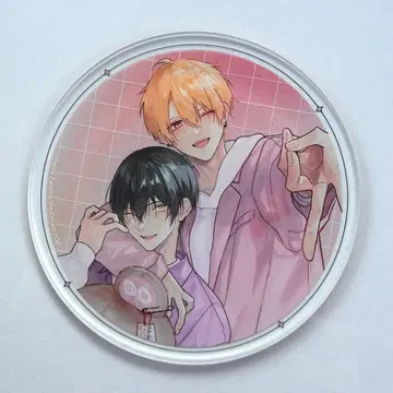 자라메 상어 아크릴 코스터