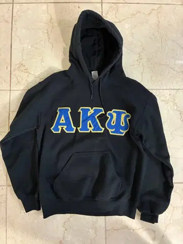 US Gildan Alpha Kappa Psi 후디 빈티지