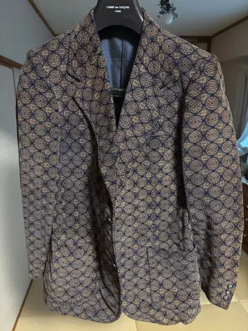 이탈리아제 PEGASO 올 패턴 테일러드 자켓 90s 자카드 구제 의류