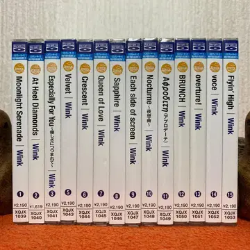 Wink 윈크 오리지널 앨범 리마스터 타워 레코드 기획 14장 새상품