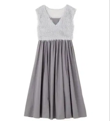 내추럴 베이직 뷰티 그레이 원피스