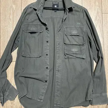 지스타 로우 레귤러 핏 긴팔 셔츠 L