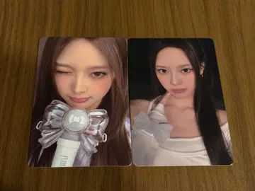 izna 응원봉 팬콘 트레이딩 카드 지민 2장 세트