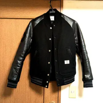 새상품급 BEDWIN AWARD JACKET 바시티 자켓 천연 가죽