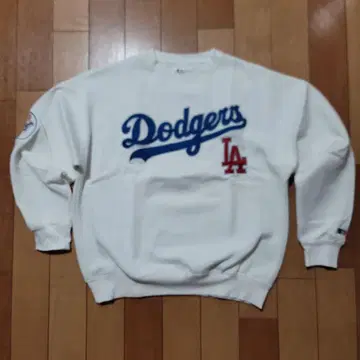 LA Dodgers 다저스 팀 와펜 크루 맨투맨