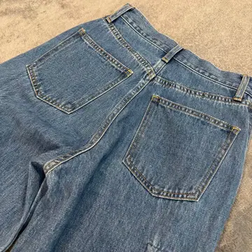 인기 마우지 MOUSSY 와이드 데님 팬츠 [ 0 ] 대형 포켓