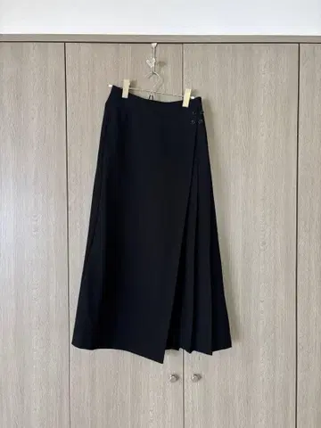 beams boy 랩 플리츠 스커트