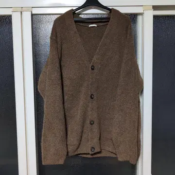 미사용 새상품 가디건 브라운