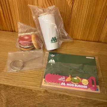 제일복권 모스버거 D상 서포트 피규어 펜꽂이 덤 G상