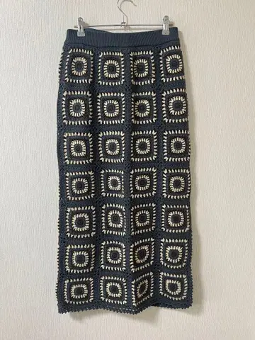 프레임워크 크로셰 스커트